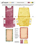 Vintage Ornaments Pockets
