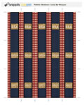 Patriotic Miniature Candy Bar Wrapper