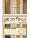 Dad Rules Candy Bar Wrapper