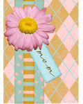 Mom Argyle Card