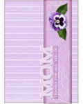 Mom Pansies Card