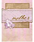 Mother Pansy Card