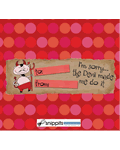 Sorry Devil Candy Bar Wrapper