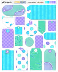 Scribble Nighttime Tags