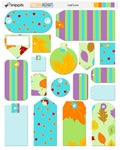  Leaf Love Tags