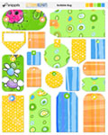 Scribble Bug Tags