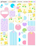 Bunny Kids Tags