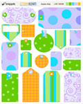 Easter Kids Tags