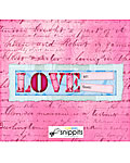 Love Candy Bar Wrapper