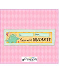 Dinomite Candy Bar Wrapper