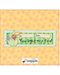 Light My Fire Candy Bar Wrapper