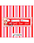 Just for You Candy Bar Wrapper