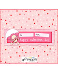 Parachute Cupid Candy Bar Wrapper