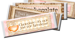 Chocoholics Candy Bar Wrapper Bundle