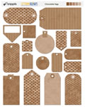 Chocolate Tags