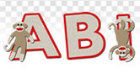 Sock Monkey Alphabet