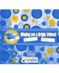 Bright Future Graduation Blue Gold Candy Bar Wrapper