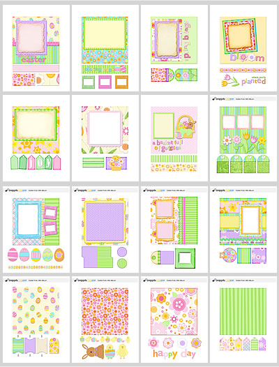 Easter Frolic Mini Album