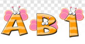 Letter-Butterflies
