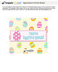 Eggstra Special Candy Bar Wrapper
