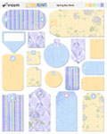 Spring Box Birds Tags