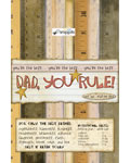 Dad Rules - 8 oz Candy Bar Wrapper