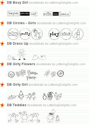 Girls DoodleBats Bundle