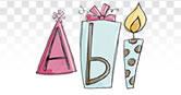 Monkey Party Alphabet