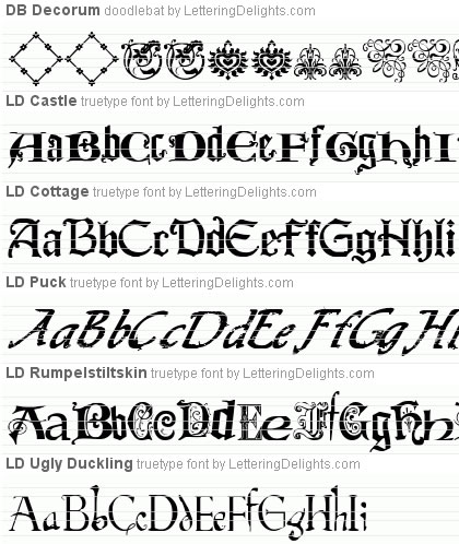 Once Upon a Font Bundle