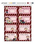 Annie Be Mine Valentine Tags