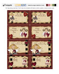 Valentine Angel Tags