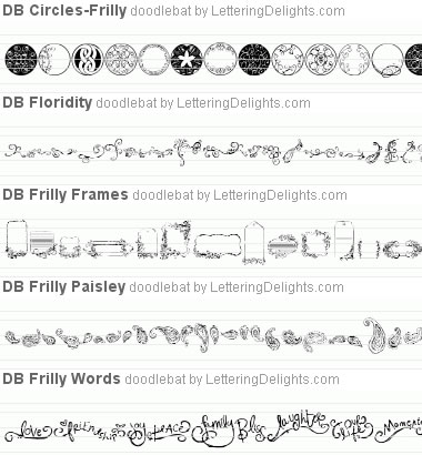 Frilly DoodleBats Bundle