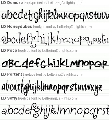 LD Fantastic Font Bundle