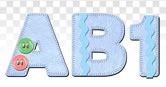 Felt Like Spring Alphabet