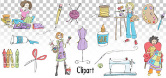 Craft Queen Journaling Delights Clipart Set