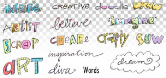 Darn and Yarn Journaling Delights Clipart Set