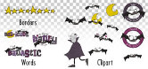 Bat-itude Journaling Delights Clipart