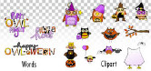 Owl-oween Journaling Delights Clipart Set