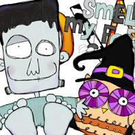 Jillustration Freaky Friends Bundle