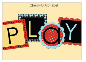 Cherry on Top Full Color Alphabet