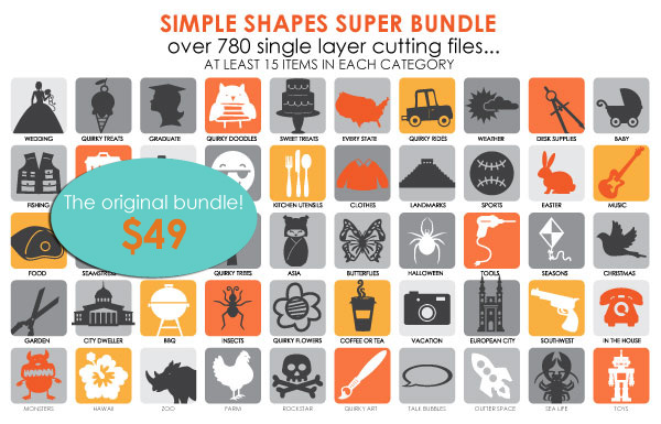 Simple Shapes Super Bundle