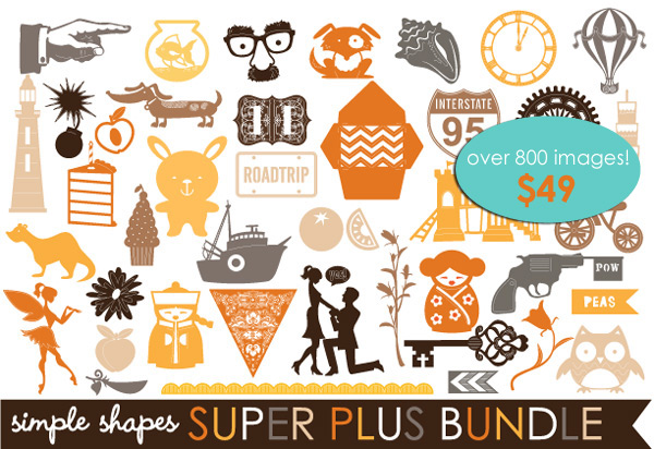 Simple Shapes Super Plus Bundle