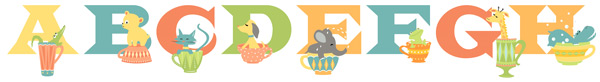 Little Teacup Alphabets