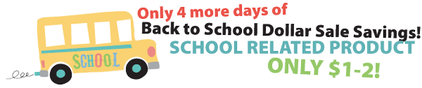 back to school sale