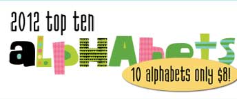 2012 Top Ten Alphabets