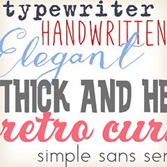 See our fonts!