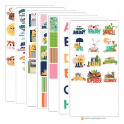 Calendar Animals - Graphic Bundle